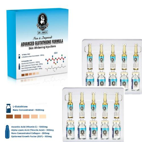 Dr James 1500mg With Vitamin C 1000mg Glutathione Whitening Injection